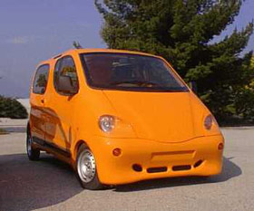 Compressed air car